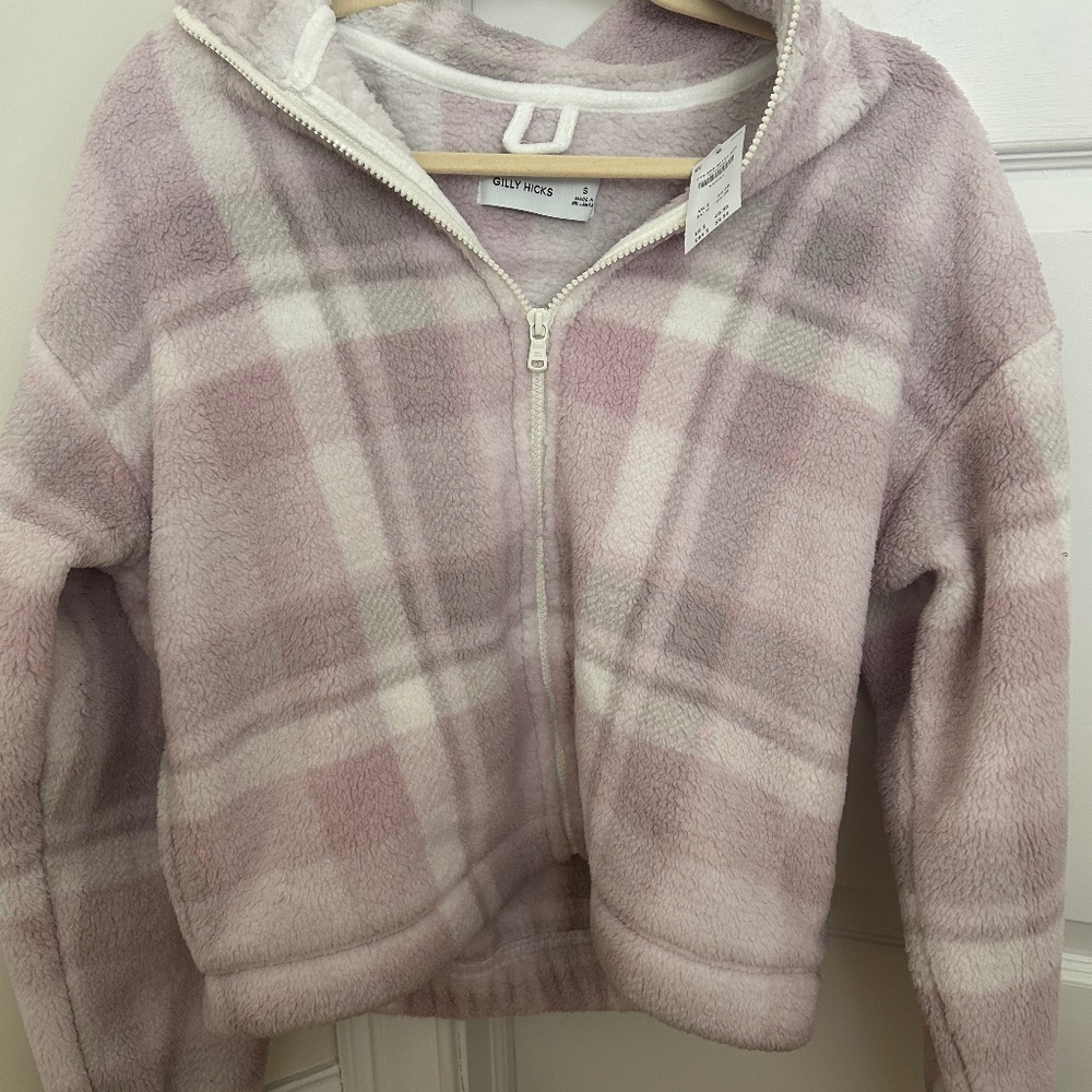 Gilly Hicks Sherpa Zip Up